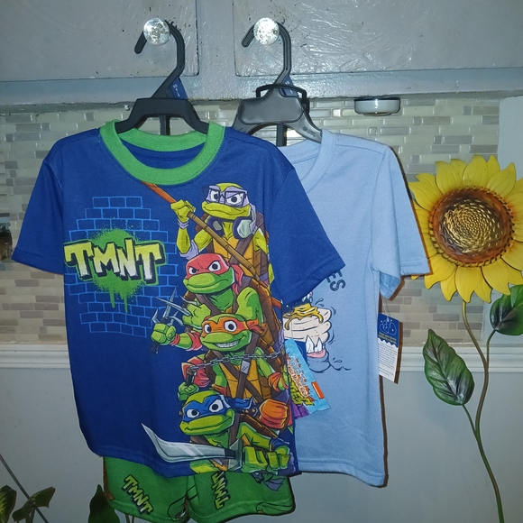 Nickelodeon/Wonder Nation Other - Two XS Boy Pajama Sets